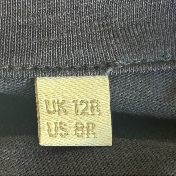 Boden NWT navy Tencel blouson longsleeve Jersey button front casual dress size 8 - Picture 12 of 14